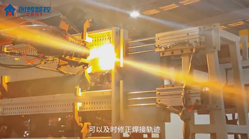 創想焊縫跟蹤傳感器適配庫卡機器人的應用案例